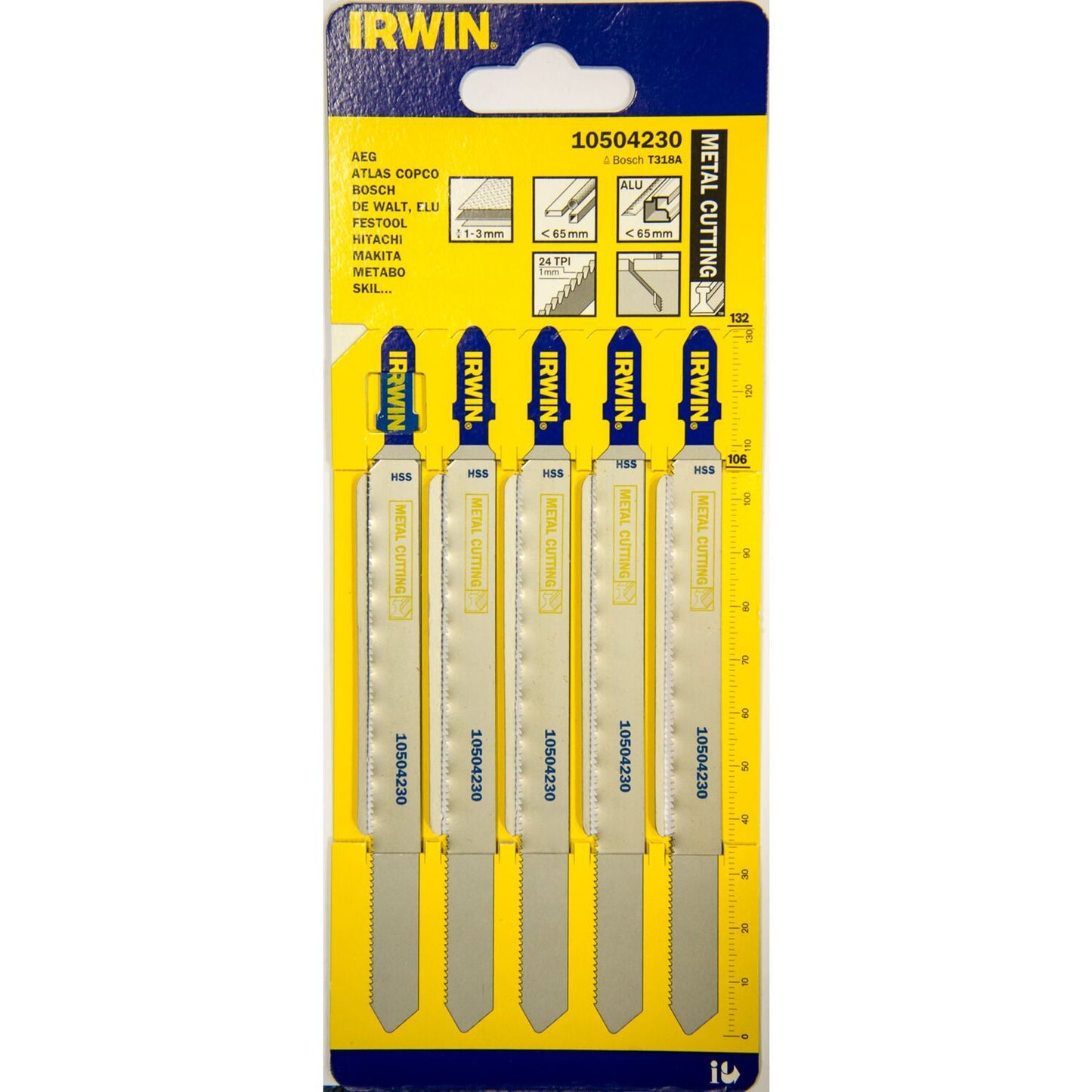 Irwin HSS, 132 mm, 24 TPI, T318A, Bügelsägen - 10504230