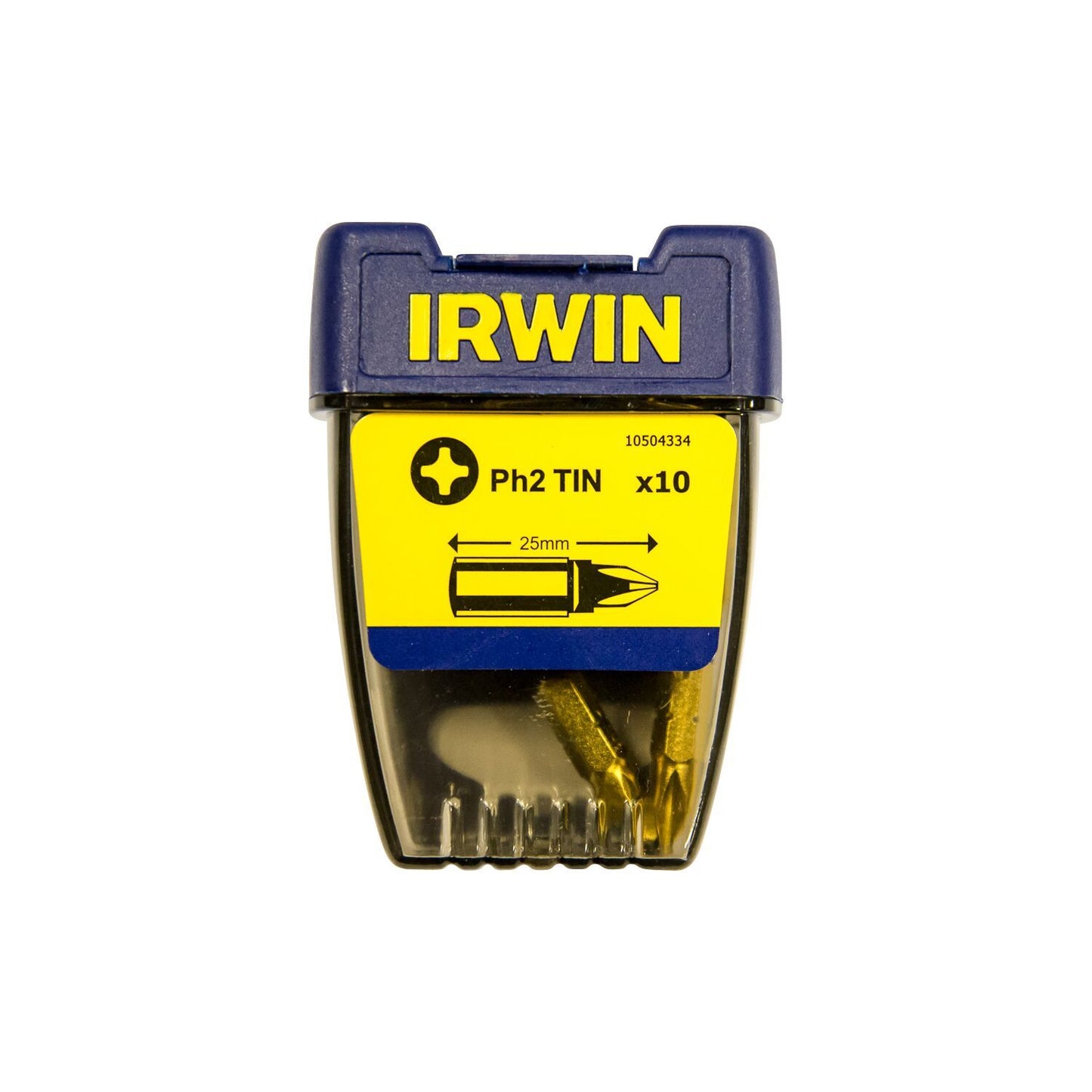 Irwin Phillips Ph2 TiN - 1/4”/25 mm - 10 st - 10504334