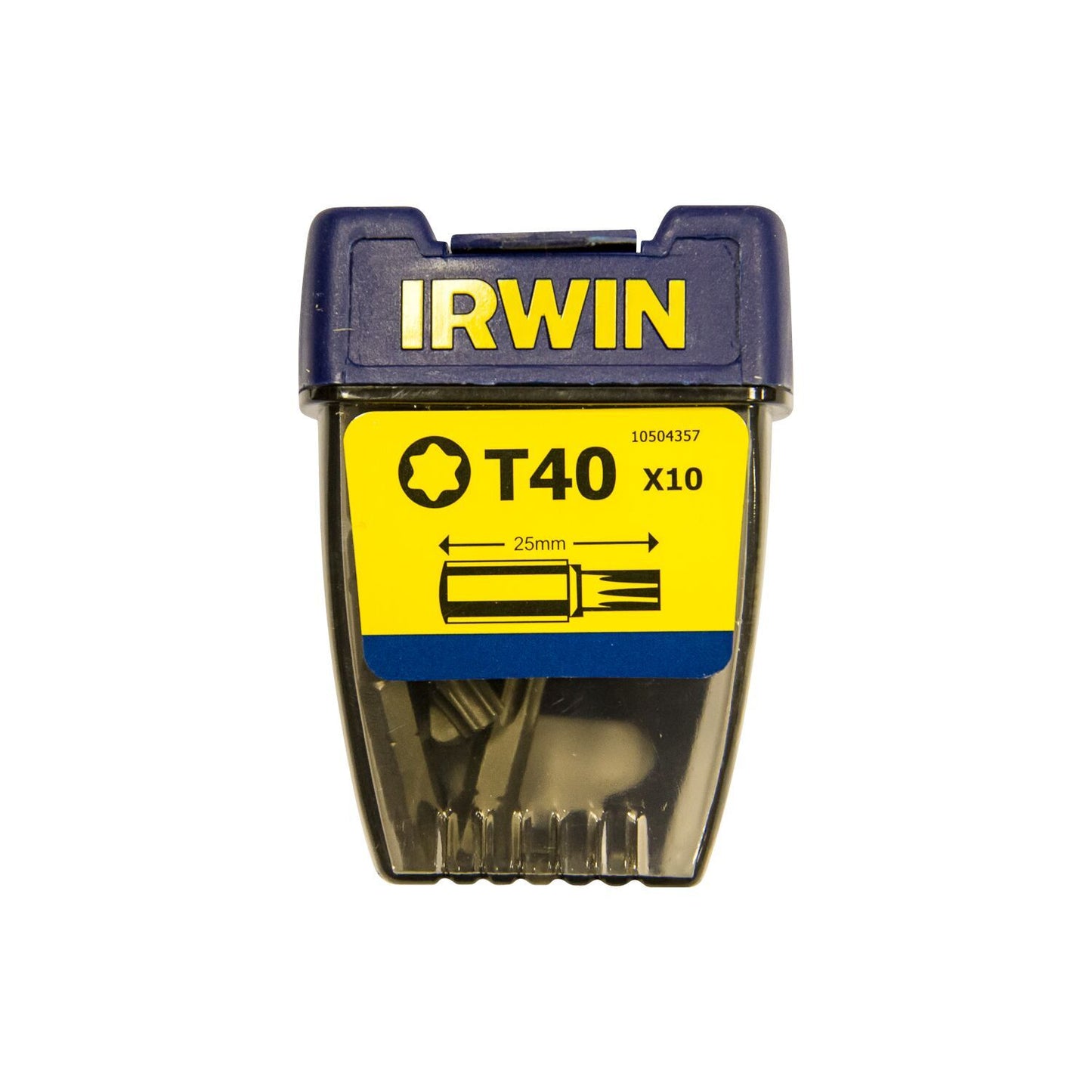 Irwin Torx T40 - 1/4”/25mm - 10 pieces - 10504357