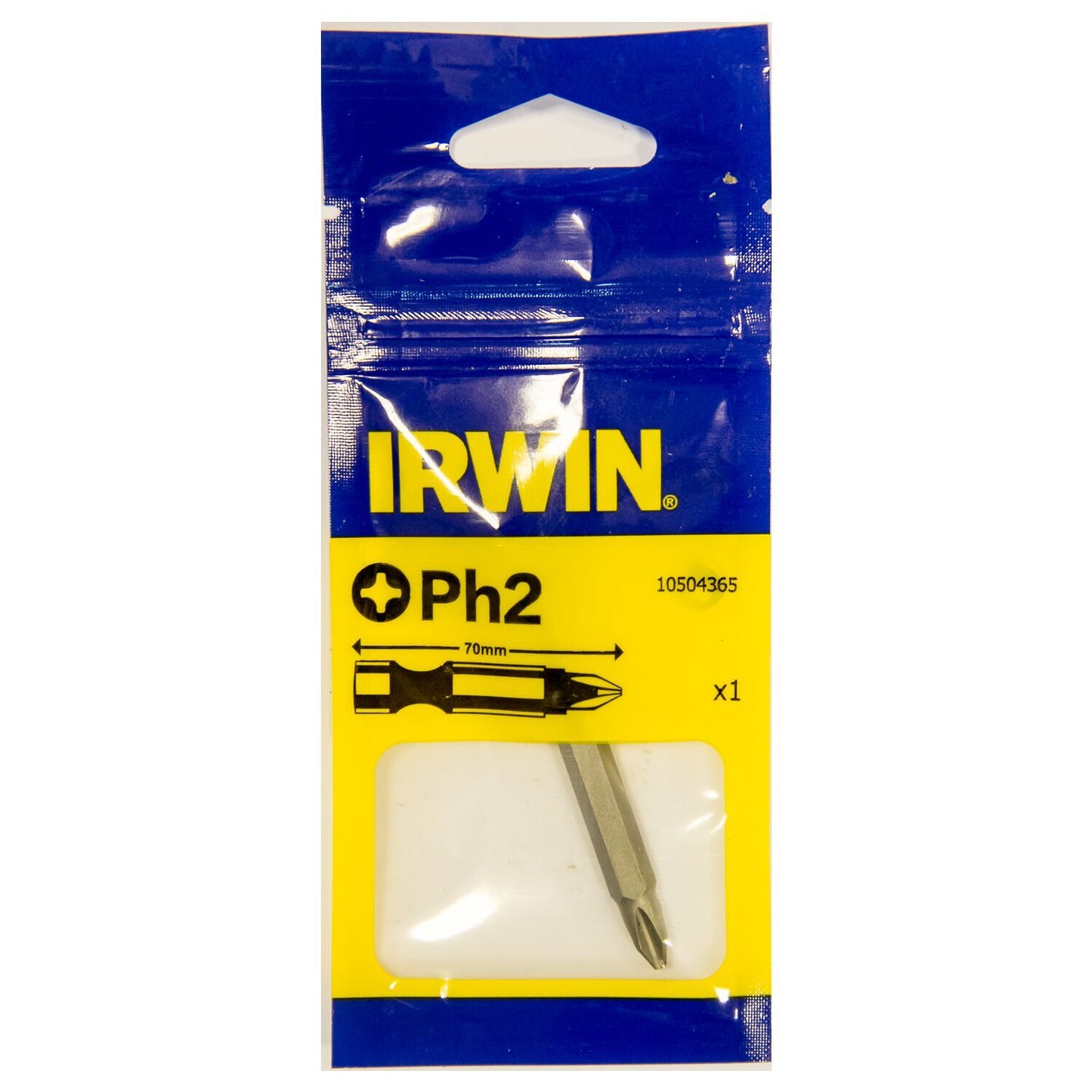 Irwin Phillips Ph2 - 1/4”/70mm - 1pc - 10504365
