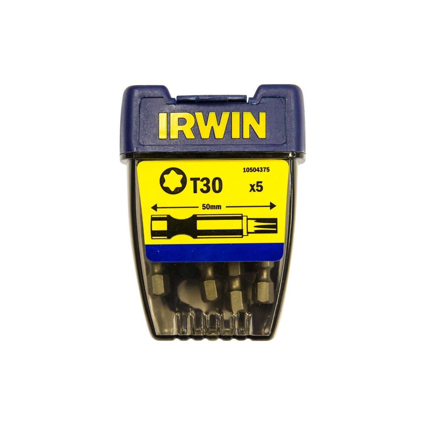 Irwin Torx T30 - 1/4”/50 mm - 5 stuks - 10504375