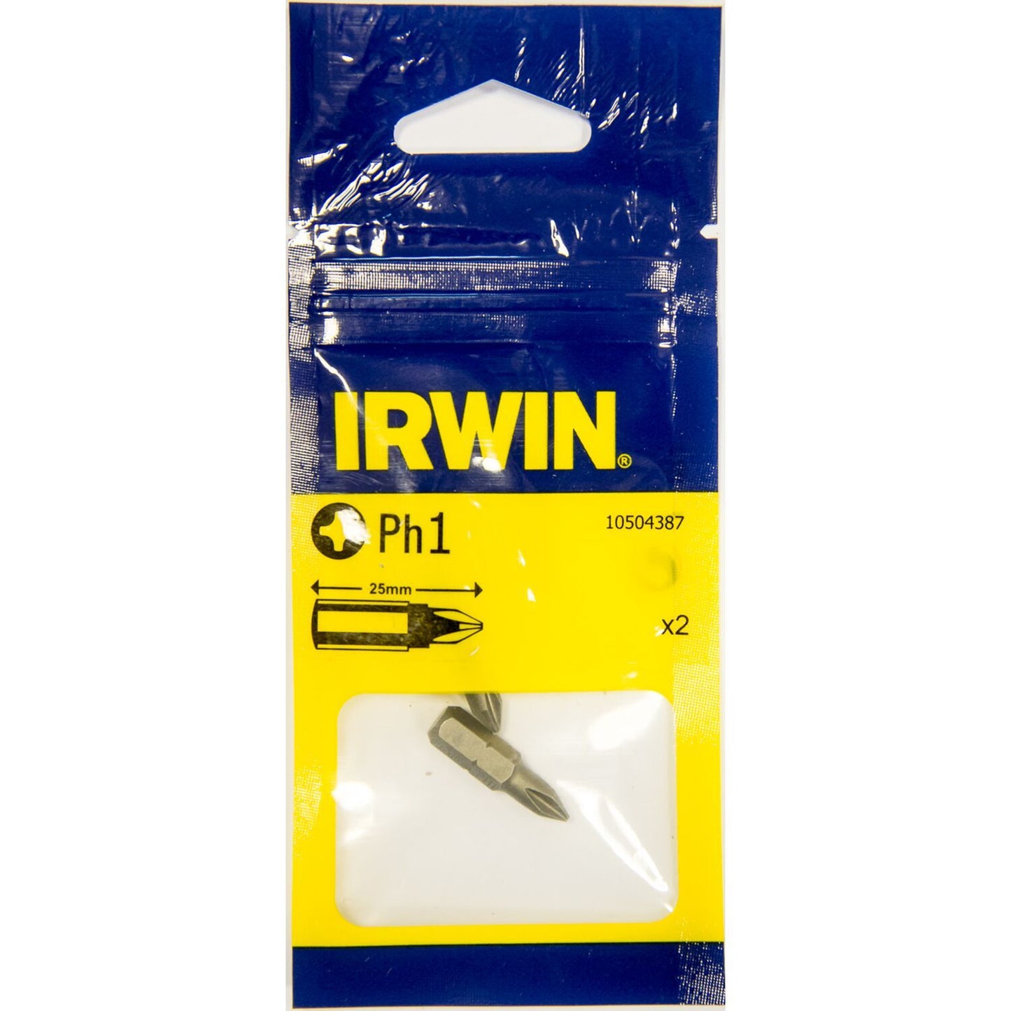 Irwin Phillips Ph1 - 1/4”/25 mm - 2 st - 10504387