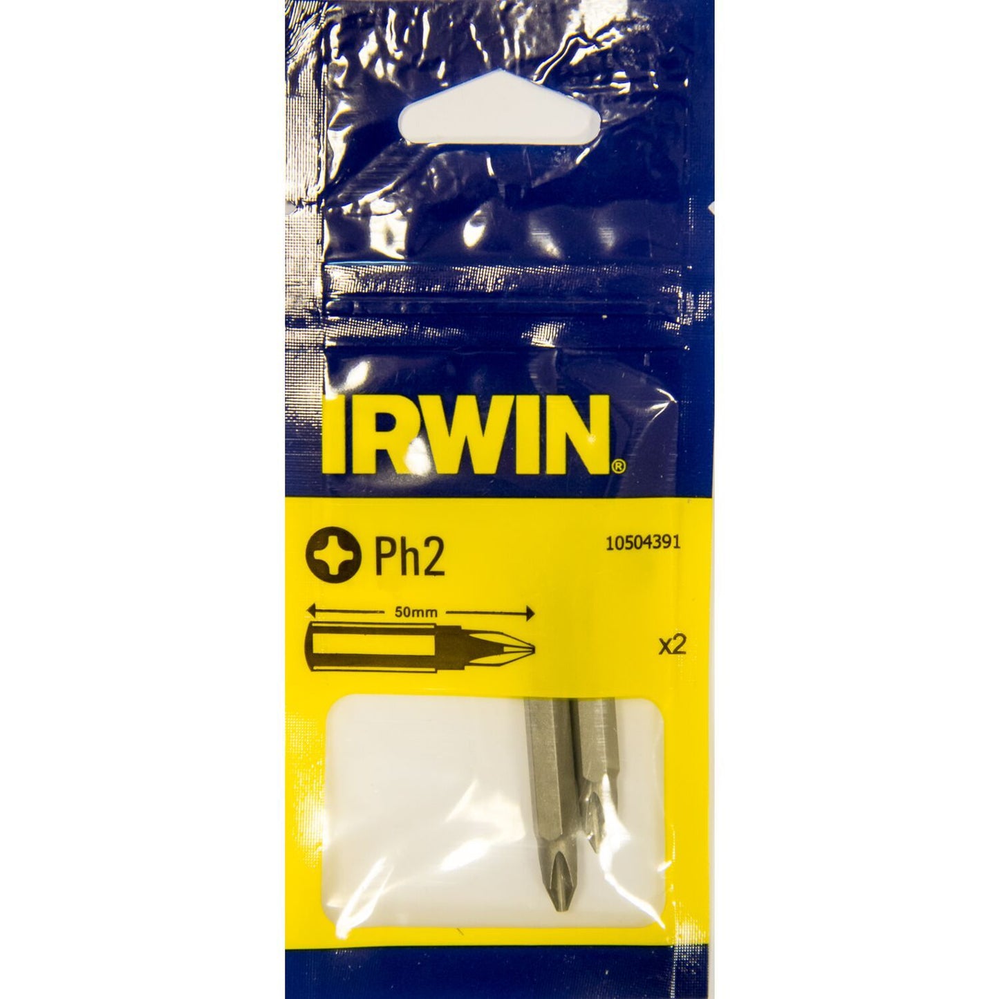 Irwin Phillips Ph2 - 1/4”/50mm - 2 pcs - 10504391