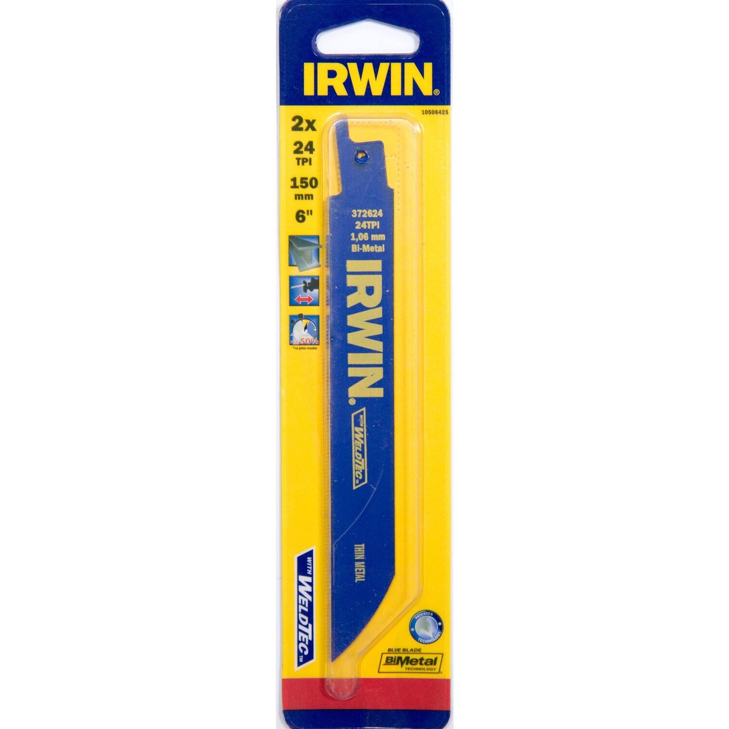 Irwin 624R 6"" / 150mm 24TPI, Hacksaws - 10506425