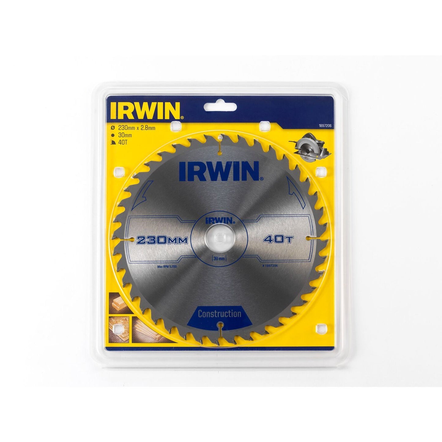 Irwin CZB 230MM/40T- asgat 30MM - 1897206