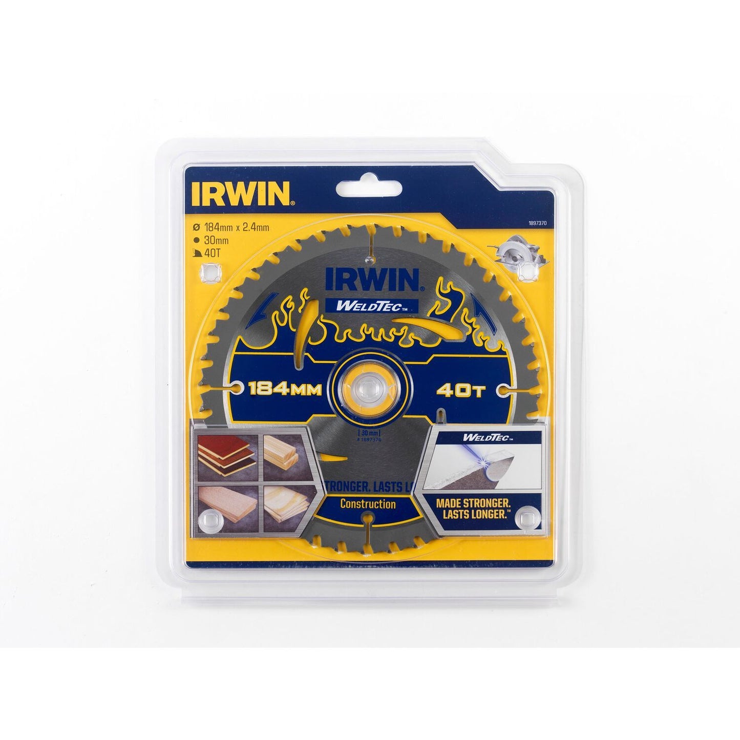 Irwin CZB 184MM/40T- bore 30MM - 1897370