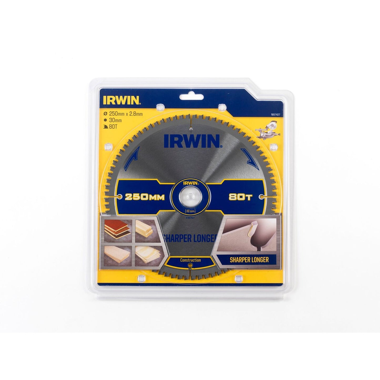 Irwin CZB 250MM/80T- asgat 30MM - 1897427