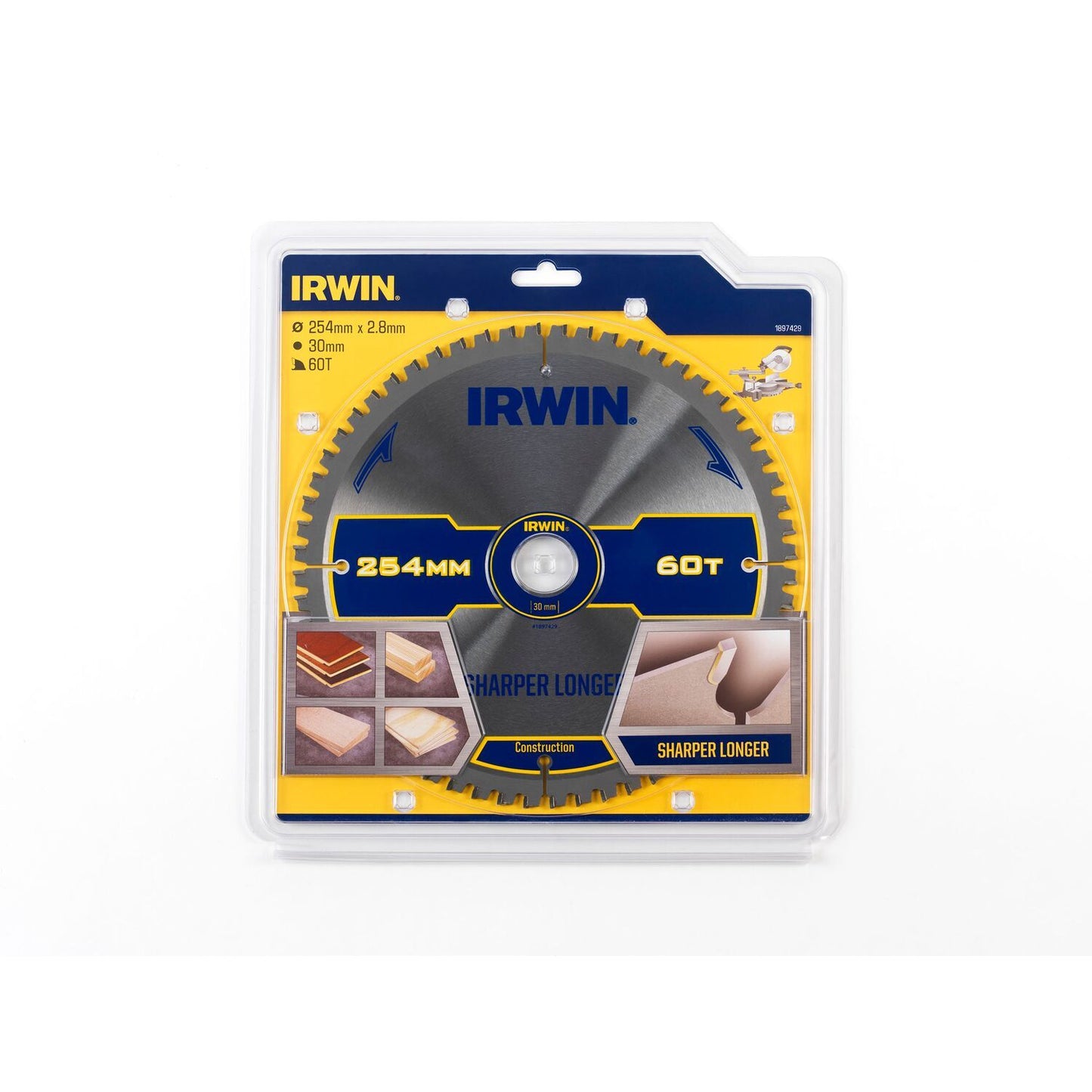 Irwin CZB 254MM/60T - axle hole 30MM - 1897429
