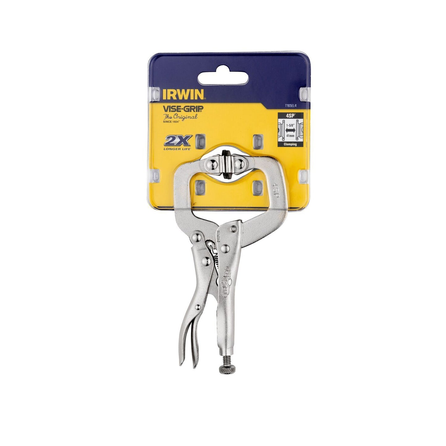 Irwin Griptang C-klem Kantelvoetjes Original - 4”/100 mm - T165EL4