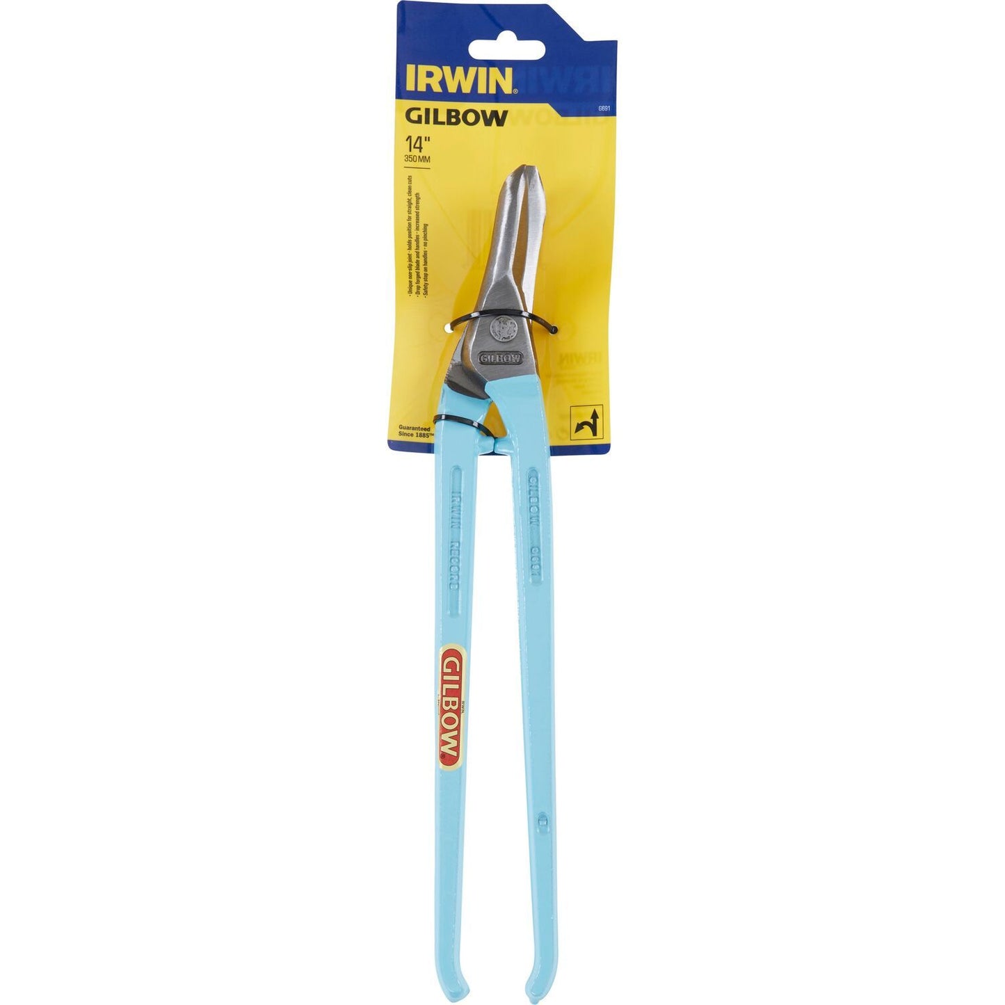 Irwin Heavy Duty Curved Handle Snips 14” / 350mm Right Handed - TG691