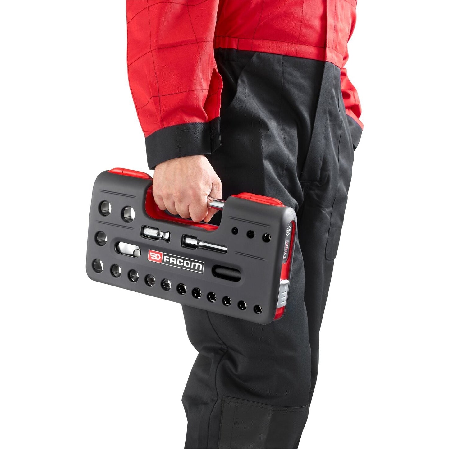 Compacte 1/2" Doppenset 6-kant met Ratel SL.161 - 21-delig - SL.DBOX1PB