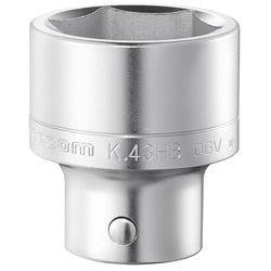 Steckschlüsseleinsätze 3/4" 6-kant, metrisch - K.23HB