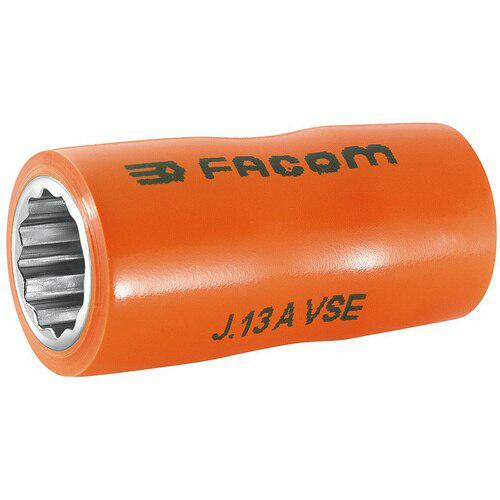 Doppen 3/8" 12-kant, tot 1000 Volt geïsoleerd, VSE-serie - J.14AVSE
