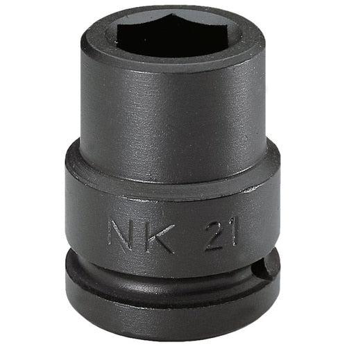 Kraft-Steckschlüsseleinsätze 3/4" 6-kant, metrische Größen - NK.26A