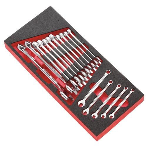 Module 17 combination spanners OGV® from 6 to 24 mm on foam inlay - MODM.440-1