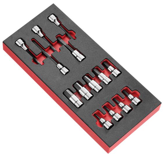 Module screwdriver sockets 1/2" 6-edge- MODM.SHPB