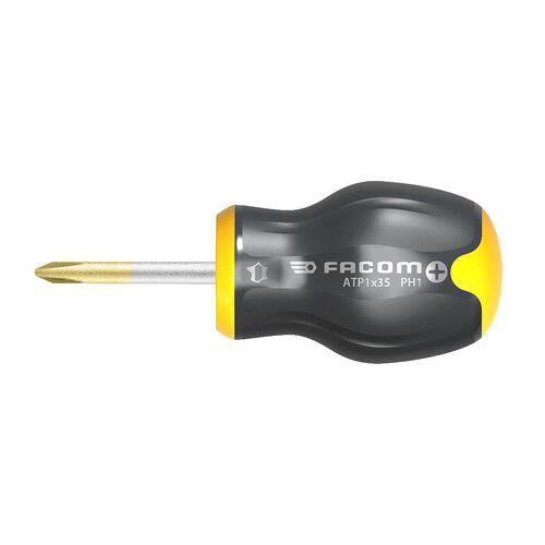 PROTWIST® Schraubendreher für Phillips® Phillips-Schrauben – kurze Klinge – ATP1X35