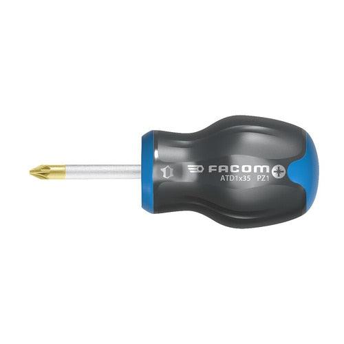 PROTWIST® screwdriver for Pozidriv® Phillips screws - short blade - ATD1X25