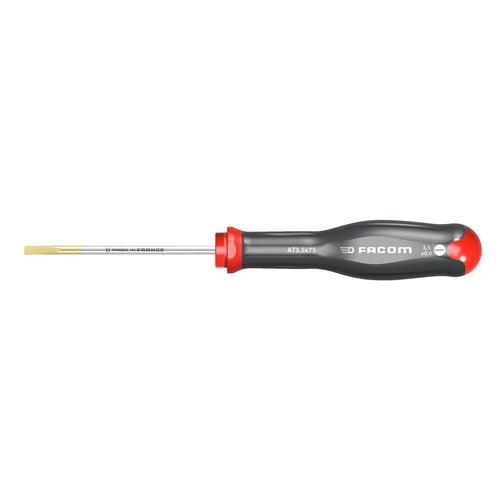 PROTWIST® screwdriver for slotted screws - milled blade - AT3.5X75