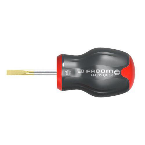 PROTWIST® screwdriver for slotted screws - short blade - AT4X35