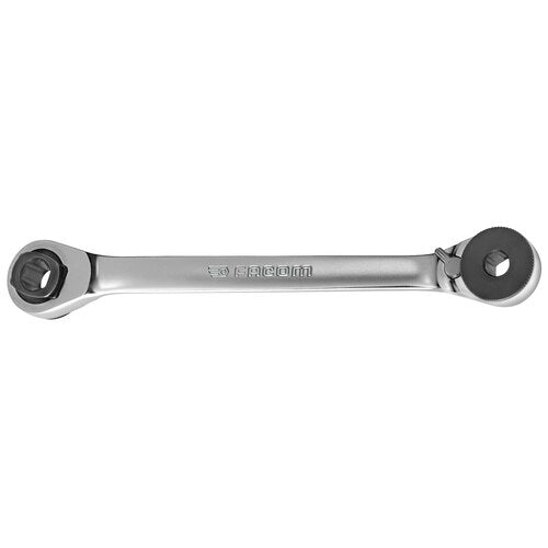 Ratchet wrench with bit holder 1/4" - 5/16" - 65.PE