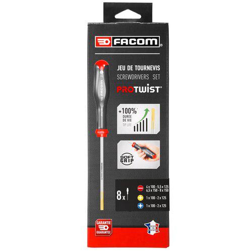 Set of 8 screwdrivers - AT.J8PB