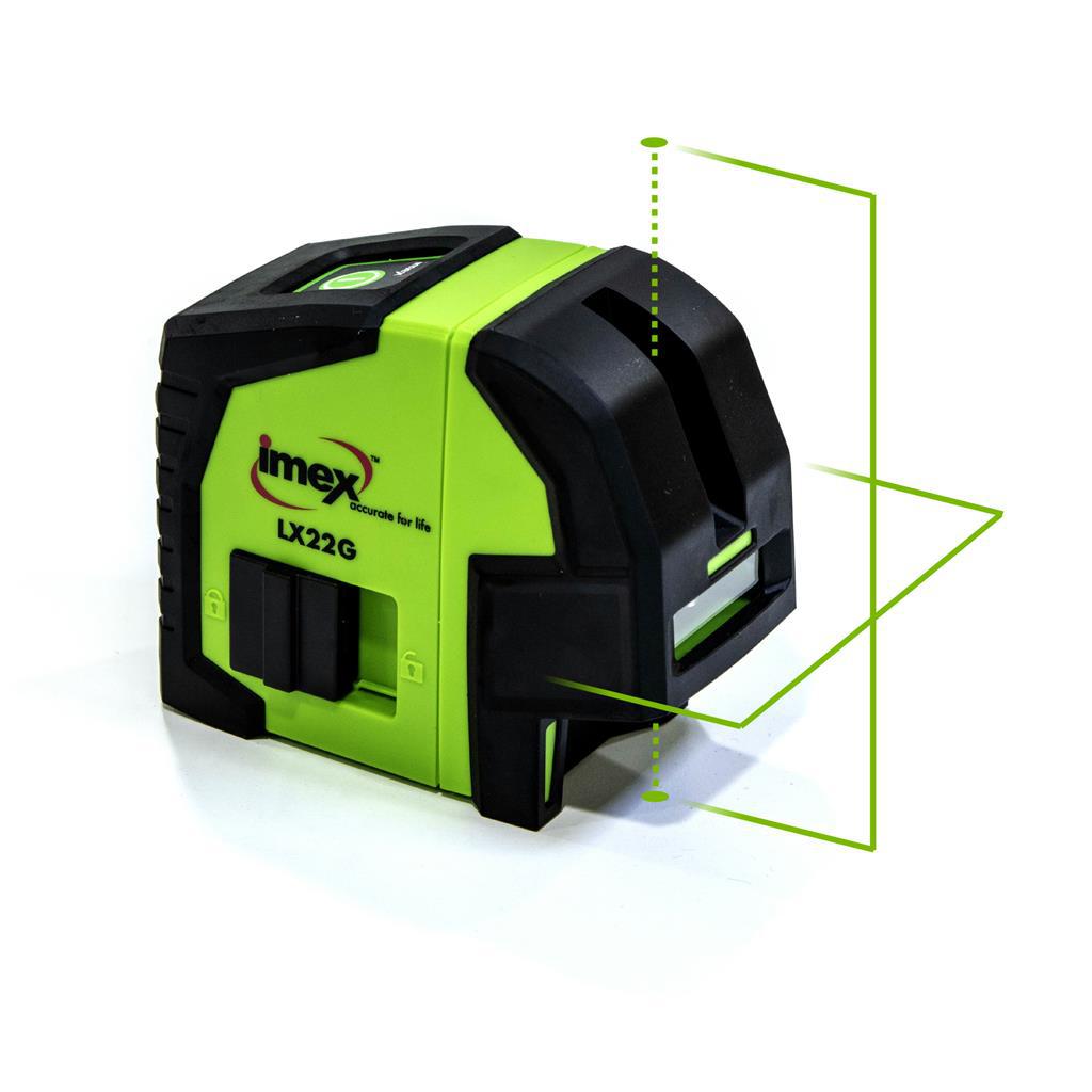 Cross line laser green 012-LX22GS