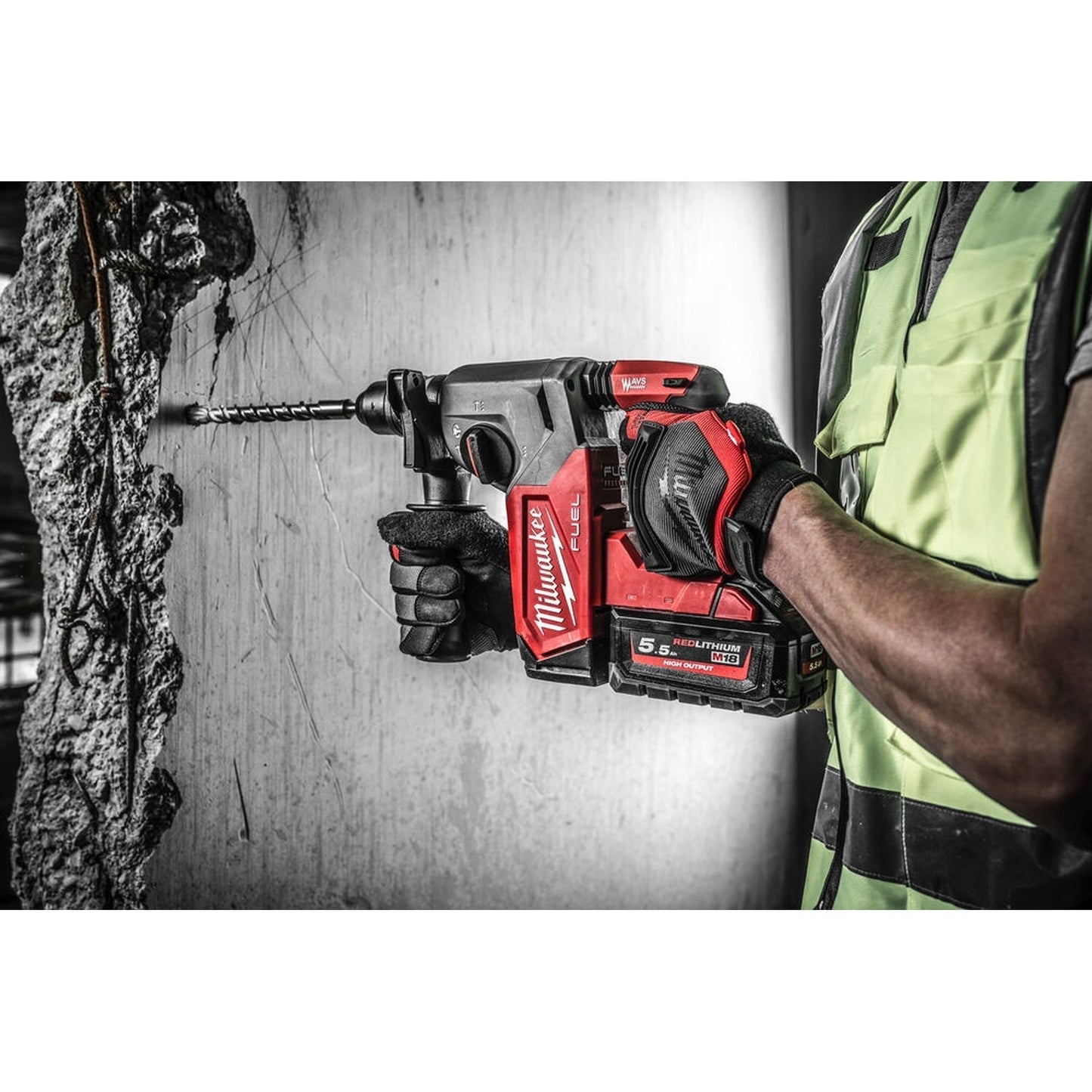 M18 FHX-0 Akku-Bohrhammer 18 V SDS+ Grundkörper M18™ FUEL – 4933478887