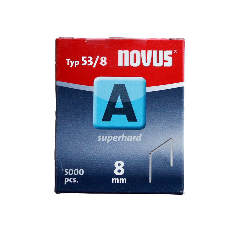 Fine wire staples A 53/8mm, 5000 pcs. - 042-0517