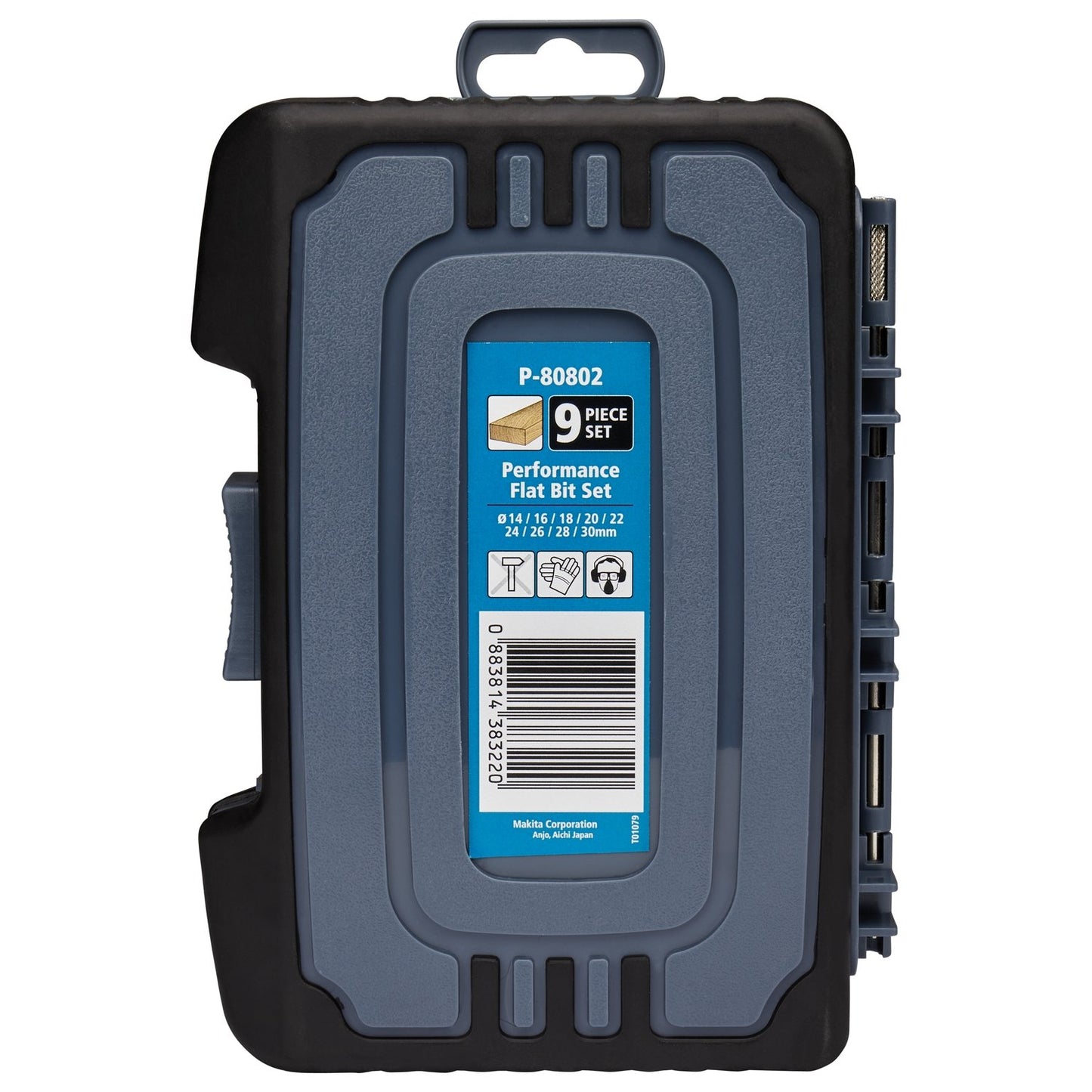 Speedborenset 9-delig 1/4" ZK vorm E - P-80802