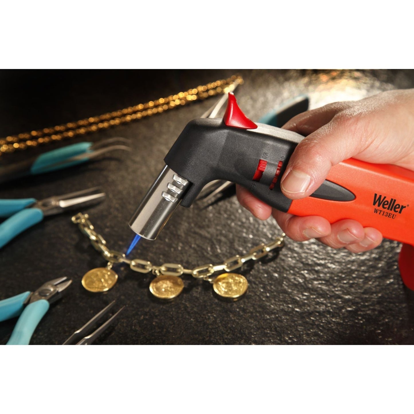 WT13EU Gas burner with piezo ignition