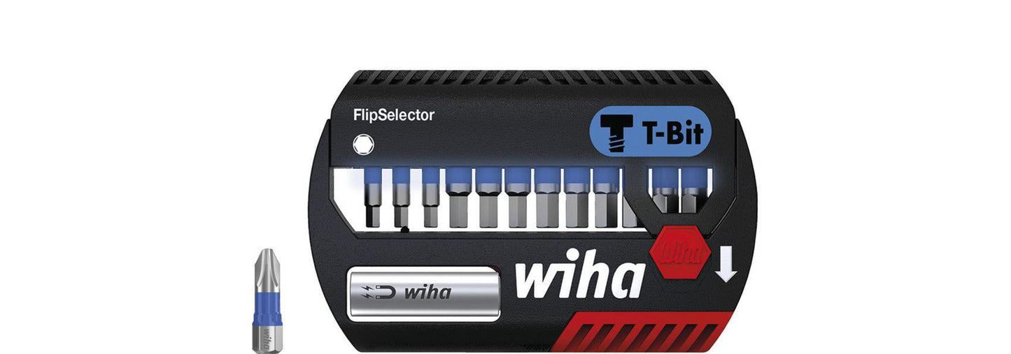 Bitset FlipSelector T-bit 25mm (¼″) Zeskant - 14-delig - 41825
