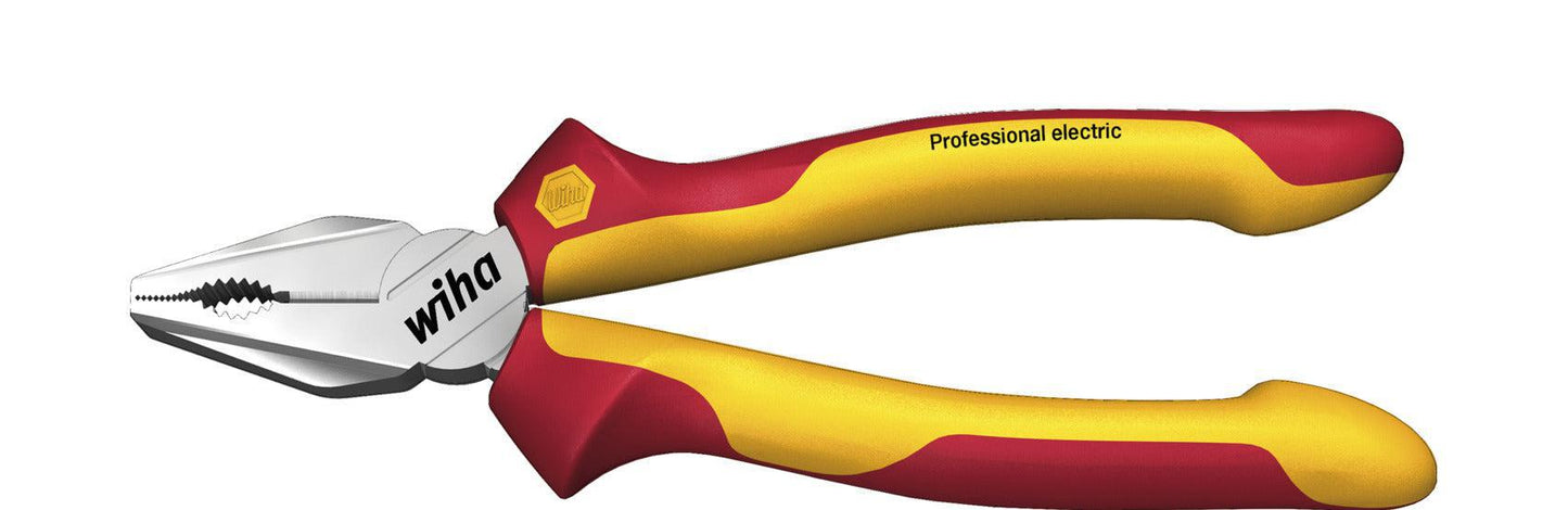 Combinatietang Professional electric met DynamicJoint® en OptiGrip met extra lang snijvlak - 26708