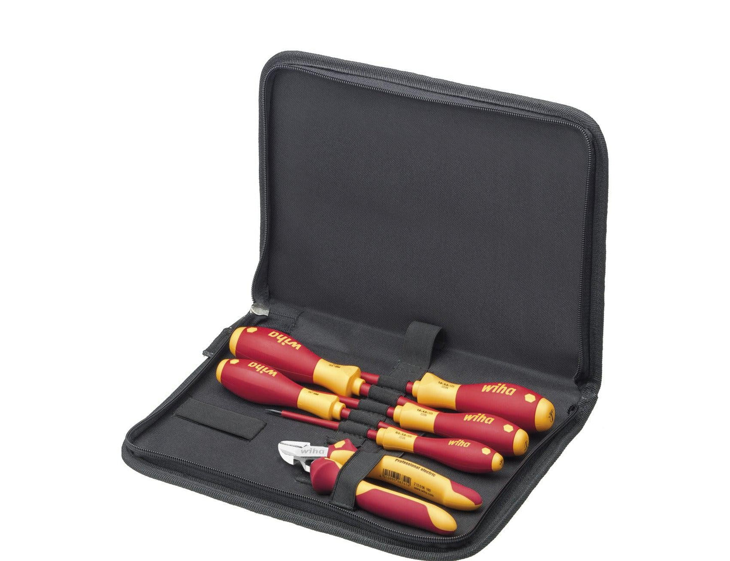 Elektriker-Werkzeugsatz Schraubendreher, Seitenschneider 7-teilig inkl. Werkzeugkoffer - 33969
