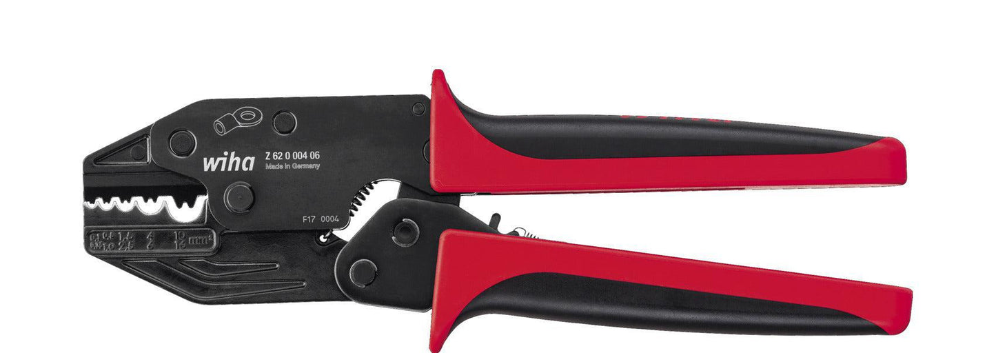Crimpwerkzeug für nicht isolierte Kabelschuhe mit geschlossener Hülse - 33843