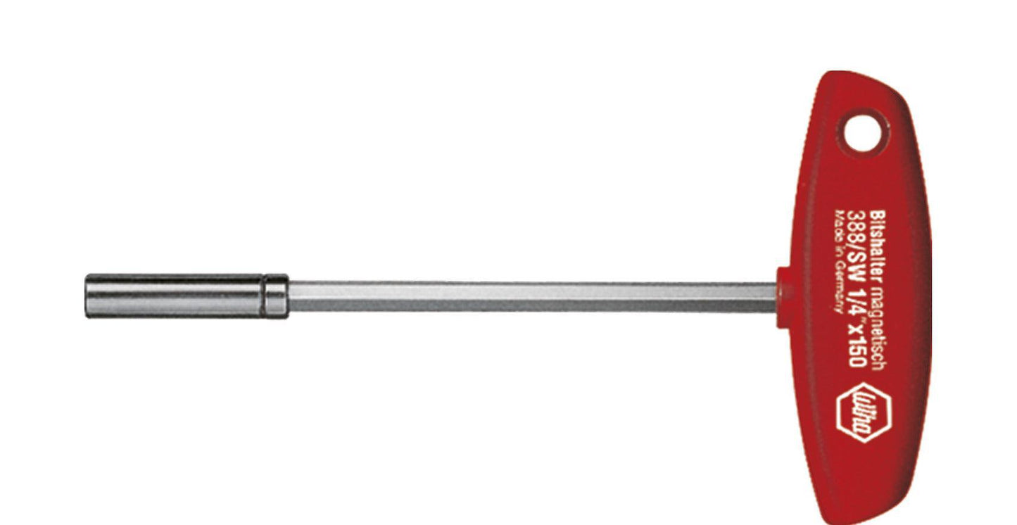 Schraubendreher T-Griff mit magnetischem Bithalter 150 mm (¼″) – 01481