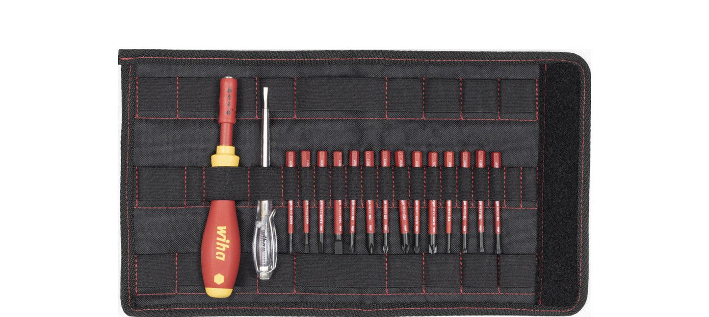 Schroevendraaierset SoftFinish electric slimVario met slimBits - 16-delig - 36068