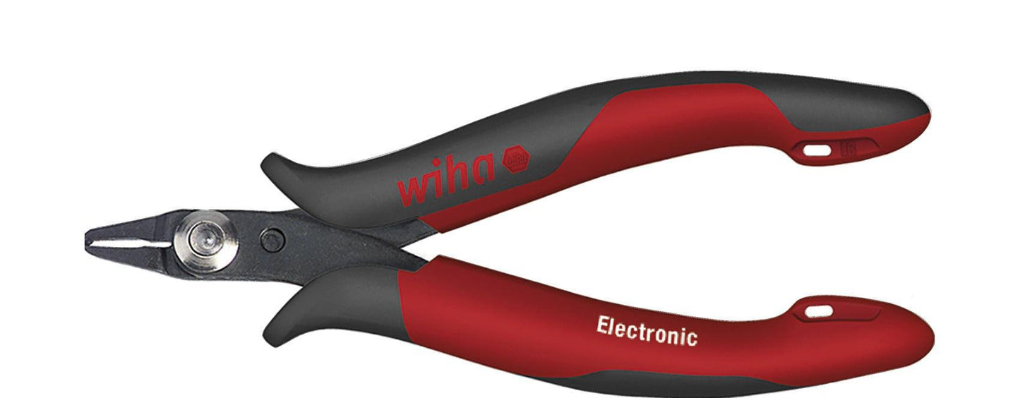 Angled cutter Electronic very narrow, short head without bevel - 27397