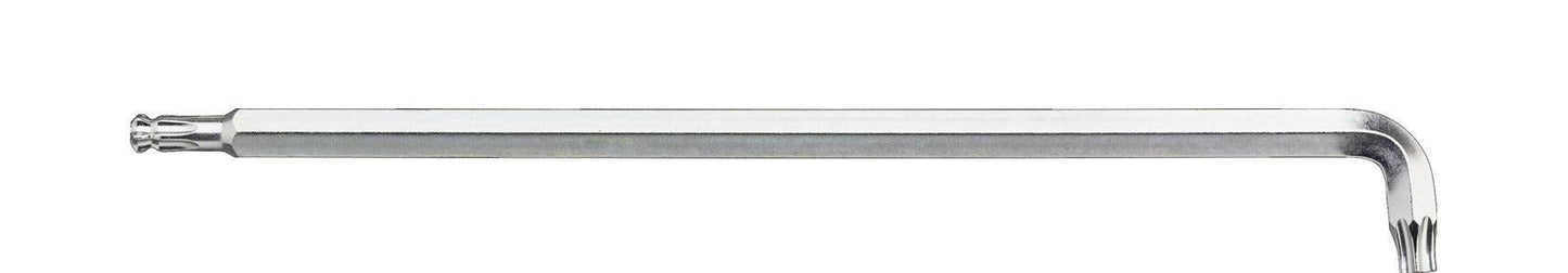 Winkel-TORX®-Kugelkopf mit kurzem Schenkel, Titansilber – 40978