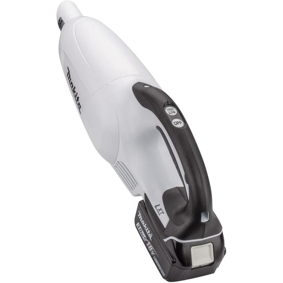 Makita DCL181FRFW Steelstofzuiger wit 18V 3,0Ah