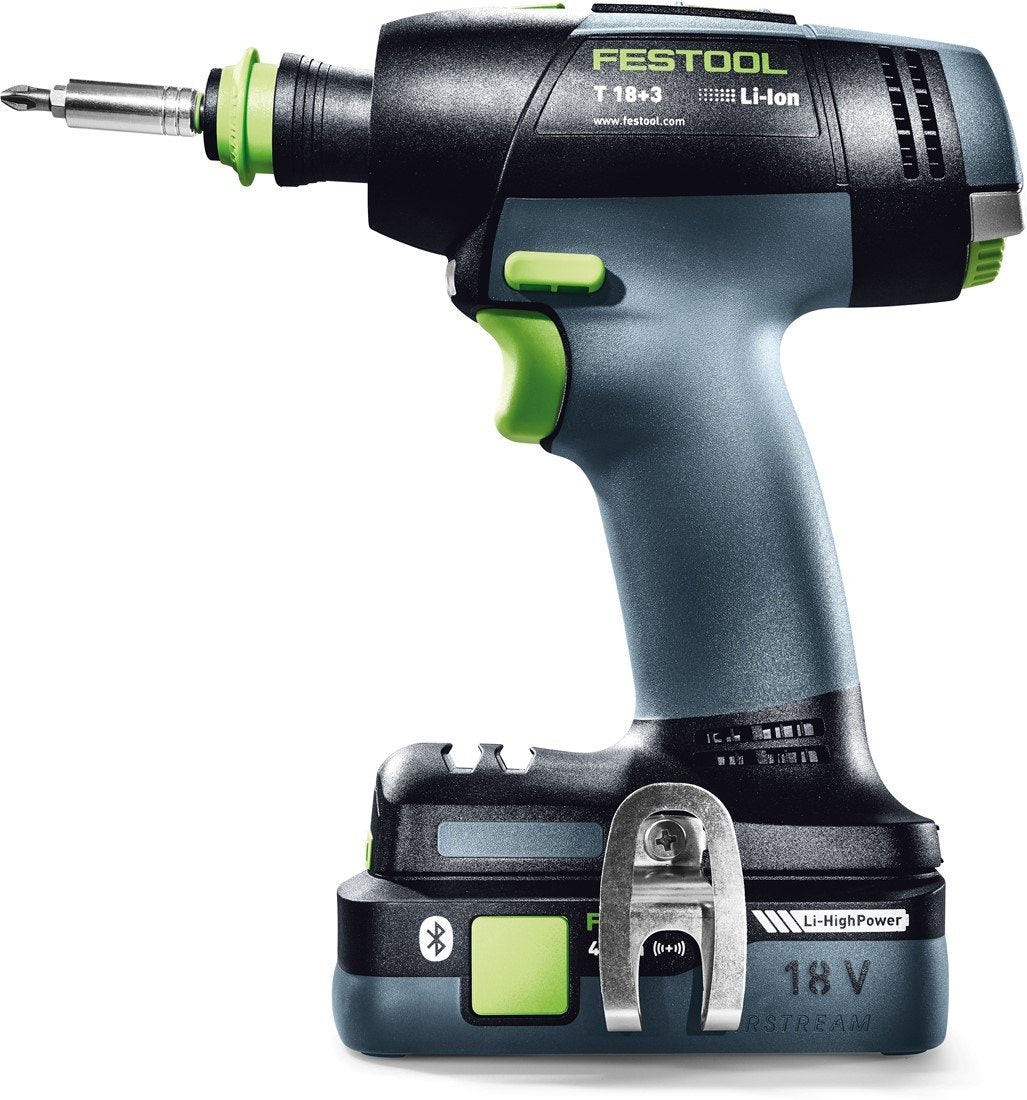 Festool T 18+3 HPC 4,0 I-Set Accu Schroefboormachine - 576989