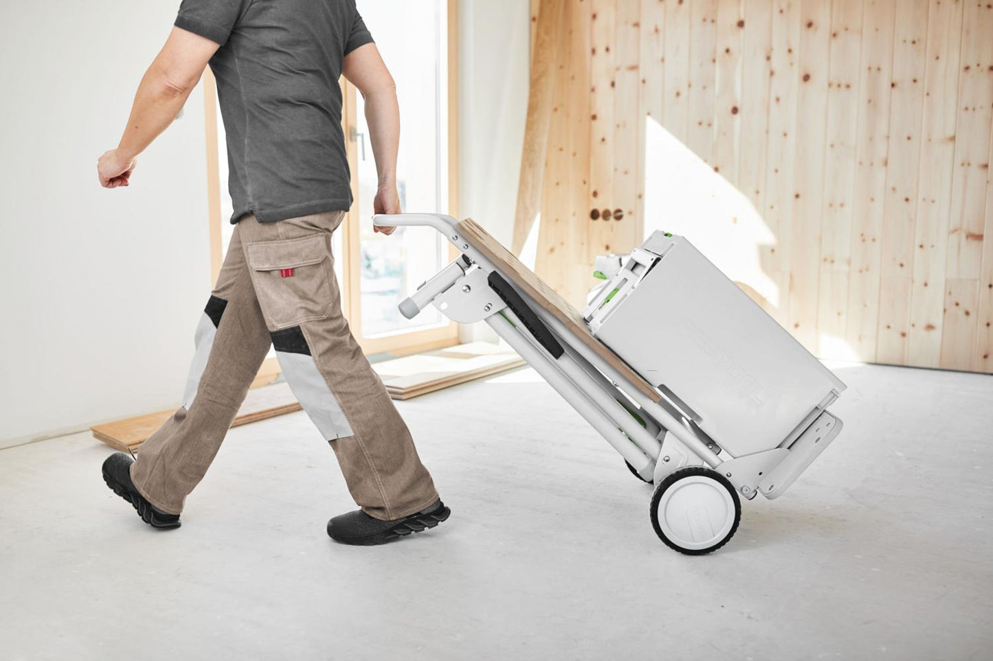 CSC SYS 50 EBI-Set Accu Tafelcirkelzaag 2x18V 5.0Ah met Onderstel - 577379