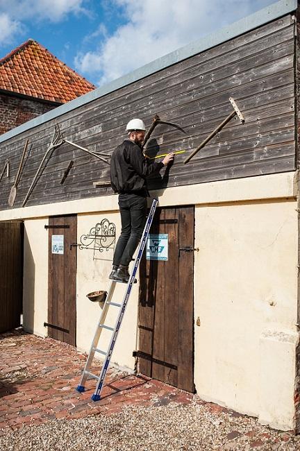 Little Jumbo Magazijnladder met traptreden 1x10 - 1202210110