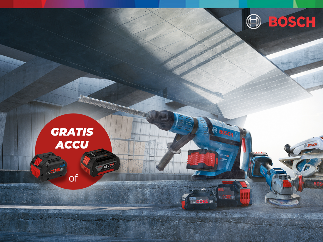 (VERLOPEN) Gratis Bosch accu actie