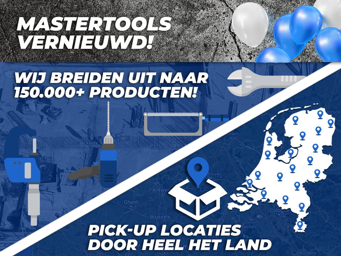 Mastertools' nieuwe webshop!