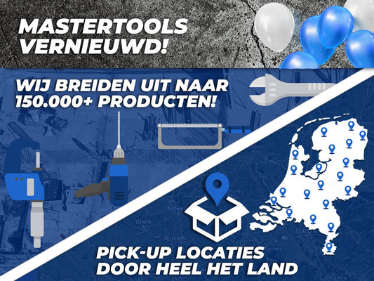 Mastertools' nieuwe webshop!