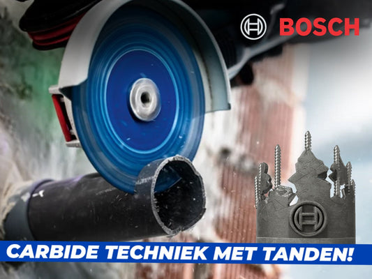 Bosch Professional Carbide Techniek Met Tanden