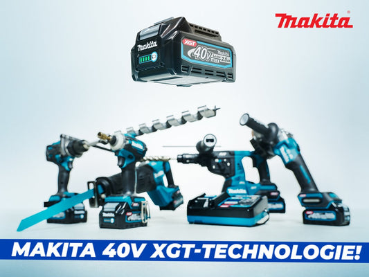 Makita 40V XGT: evolutie in accu gereedschap