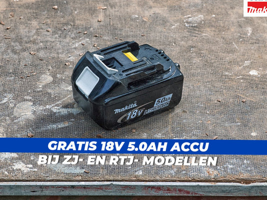 (VERLOPEN) Makita Gratis Accu Actie 2020