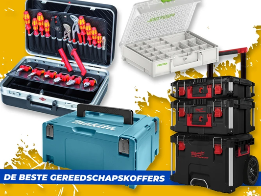 Mastertools’ beste gereedschapskoffers
